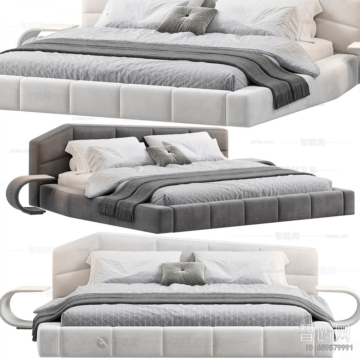 Modern Double Bed