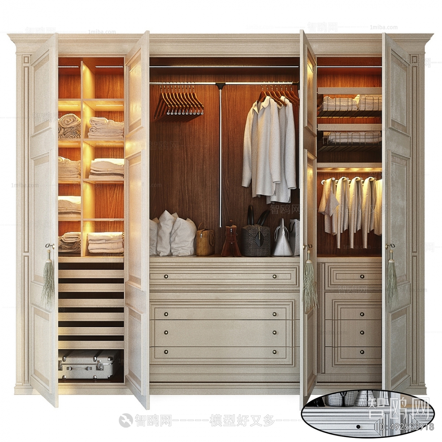 Simple European Style The Wardrobe