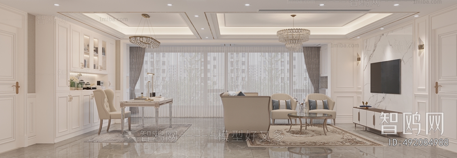 French Style A Living Room