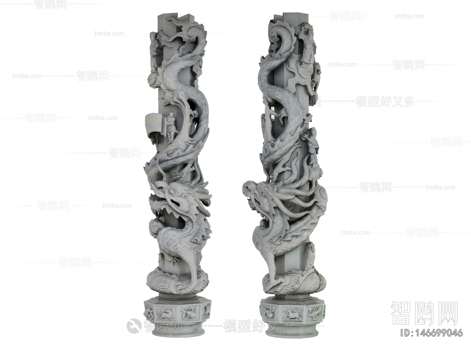 Chinese Style Column