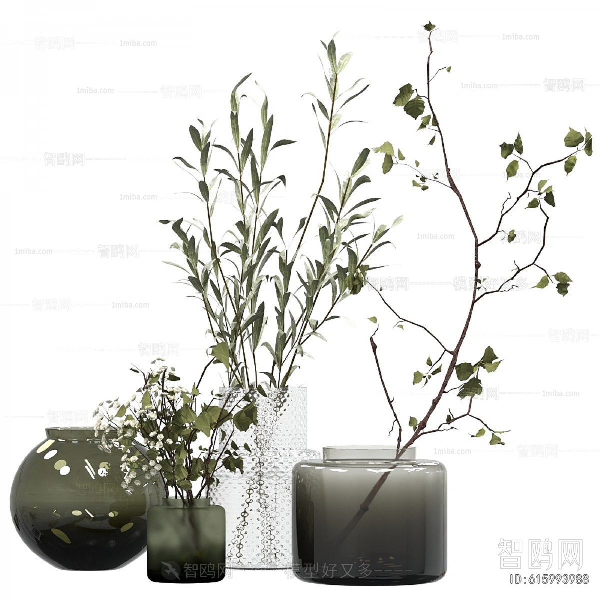 Modern Aquatic Green Plant