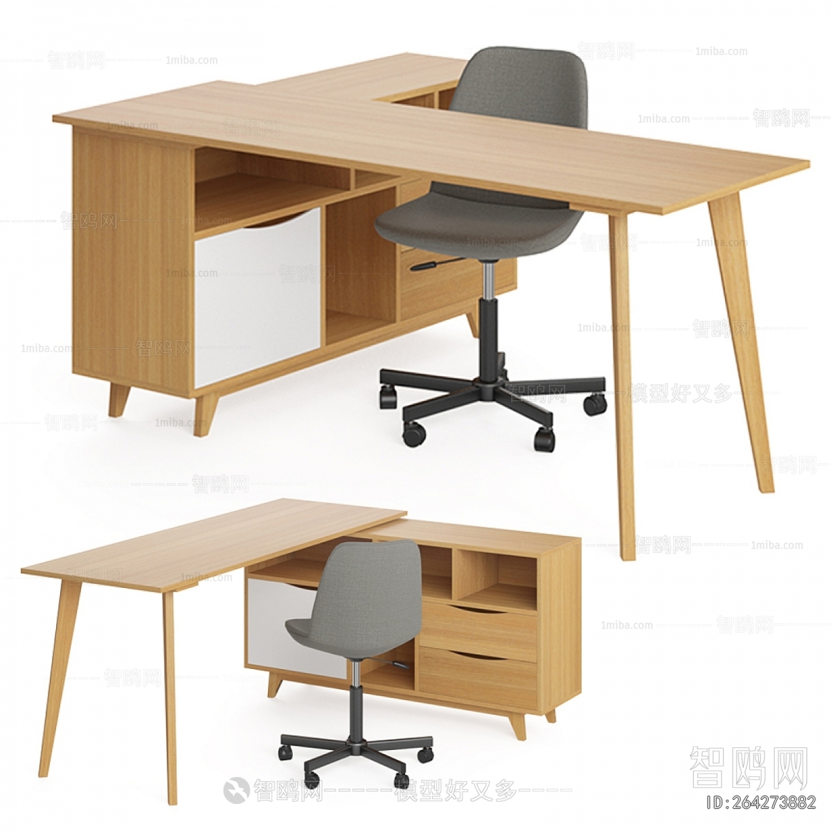 Modern Office Desk And Chair