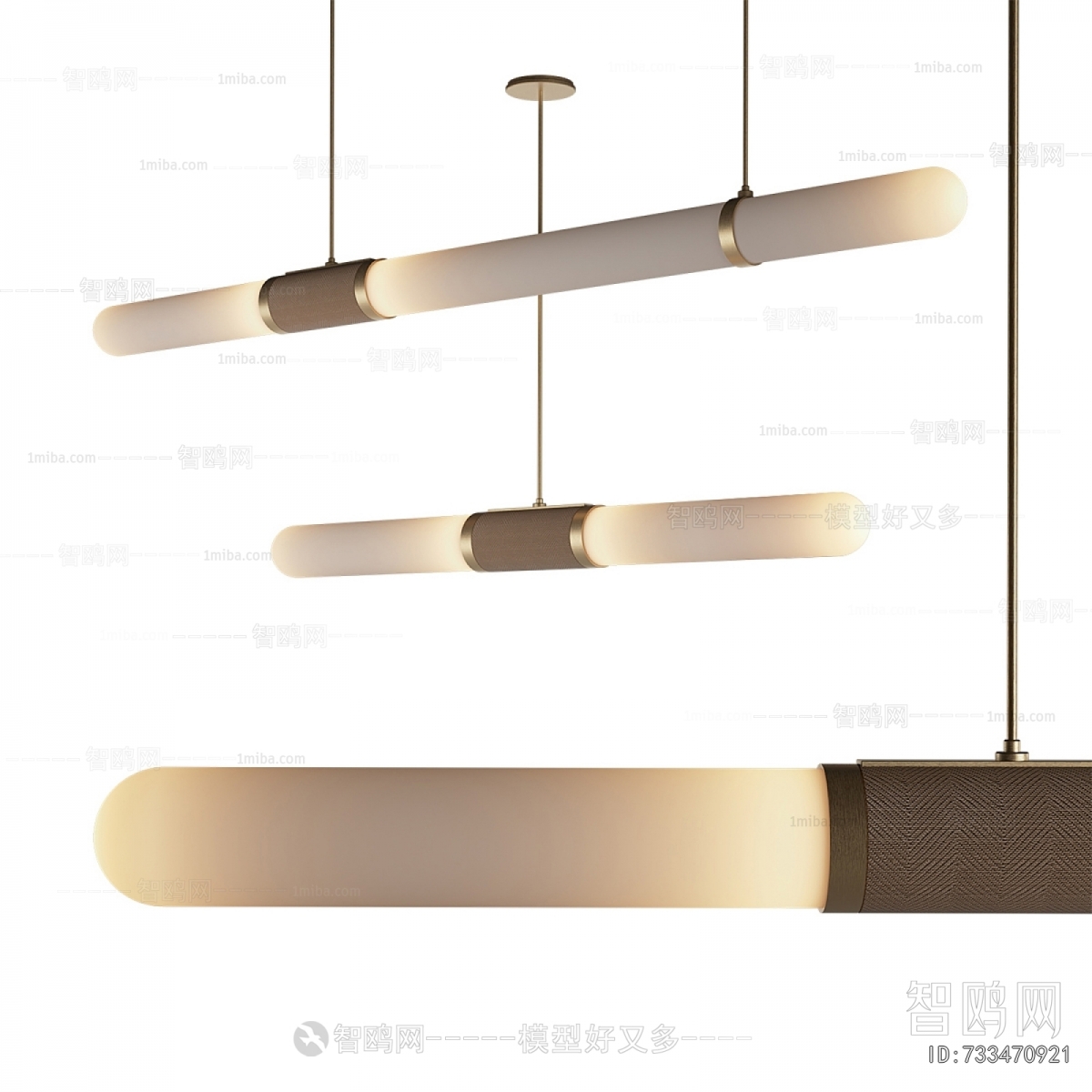 Modern Long Chandelier