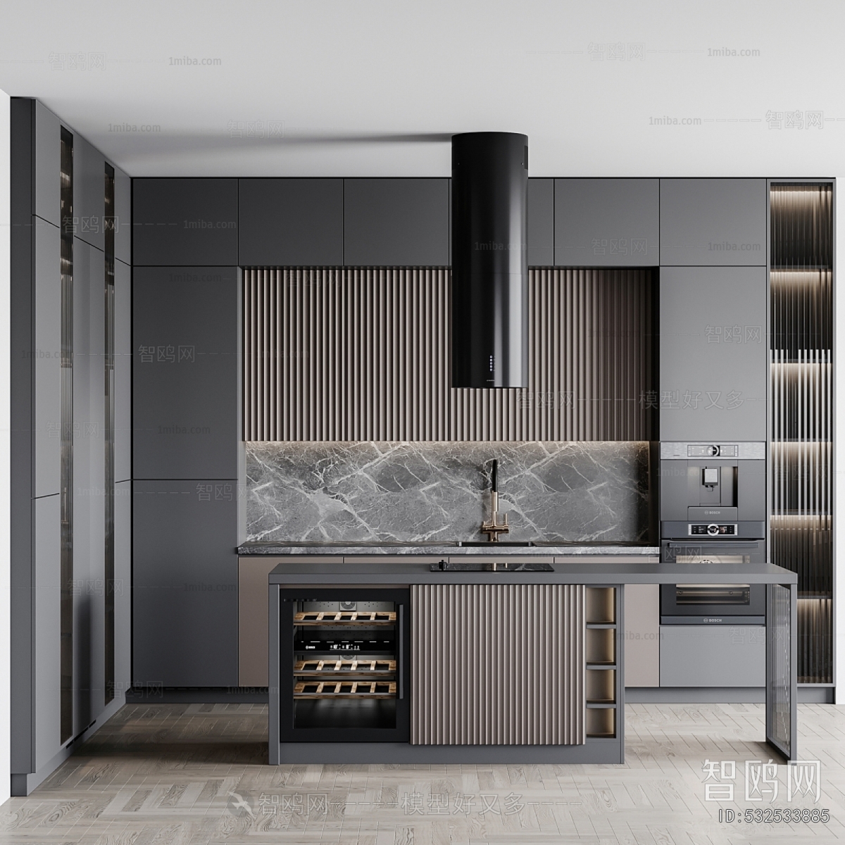 Modern Kitchen Cabinet