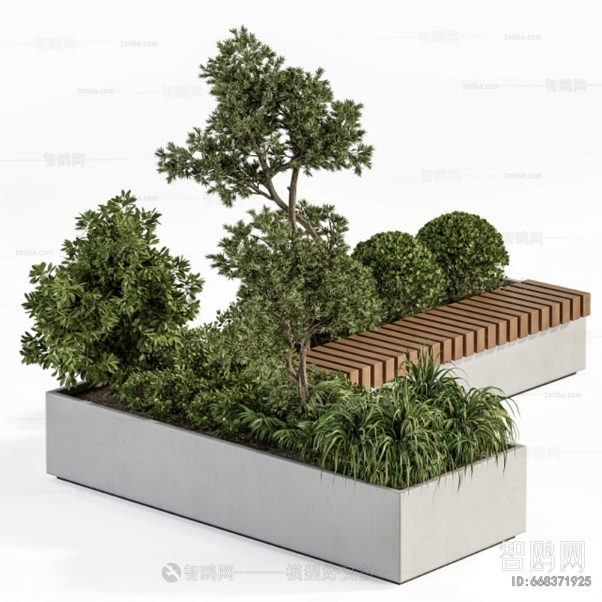 Modern Flower Bed, Flower Bowl, Flower Box