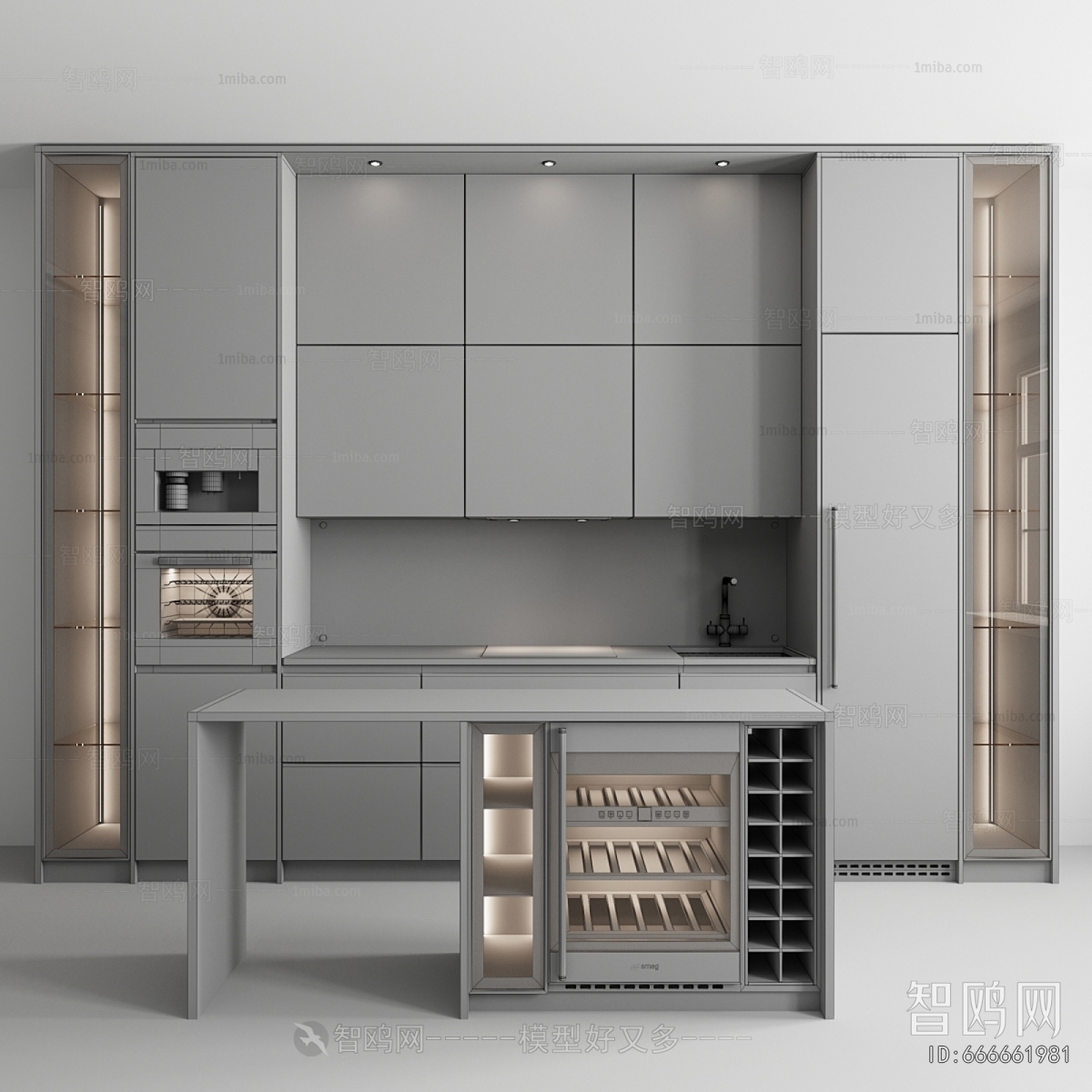 Modern Kitchen Cabinet