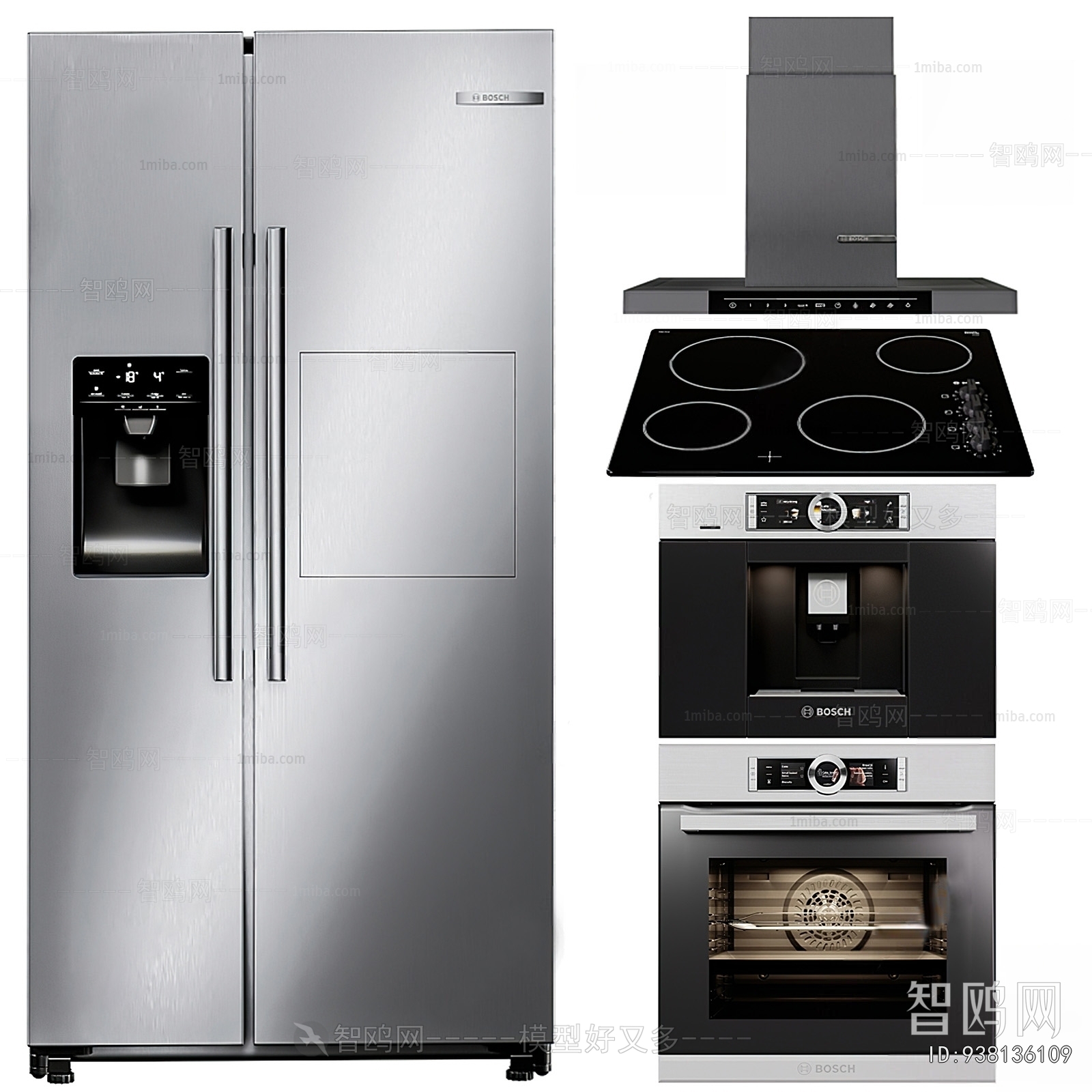 Modern Electric Kitchen Appliances