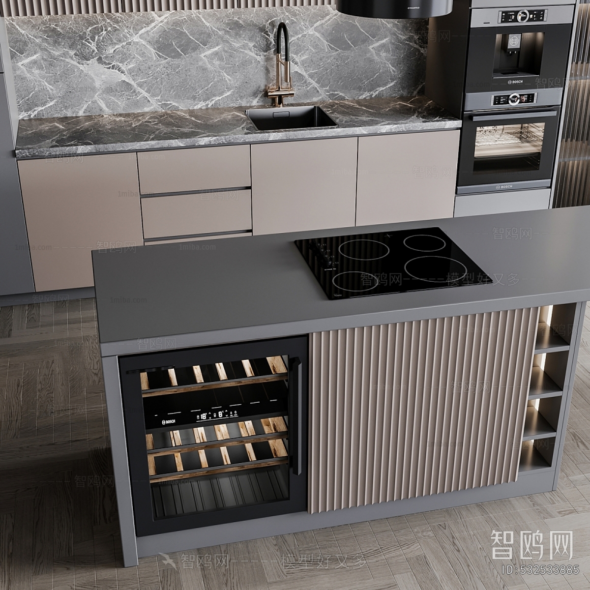 Modern Kitchen Cabinet