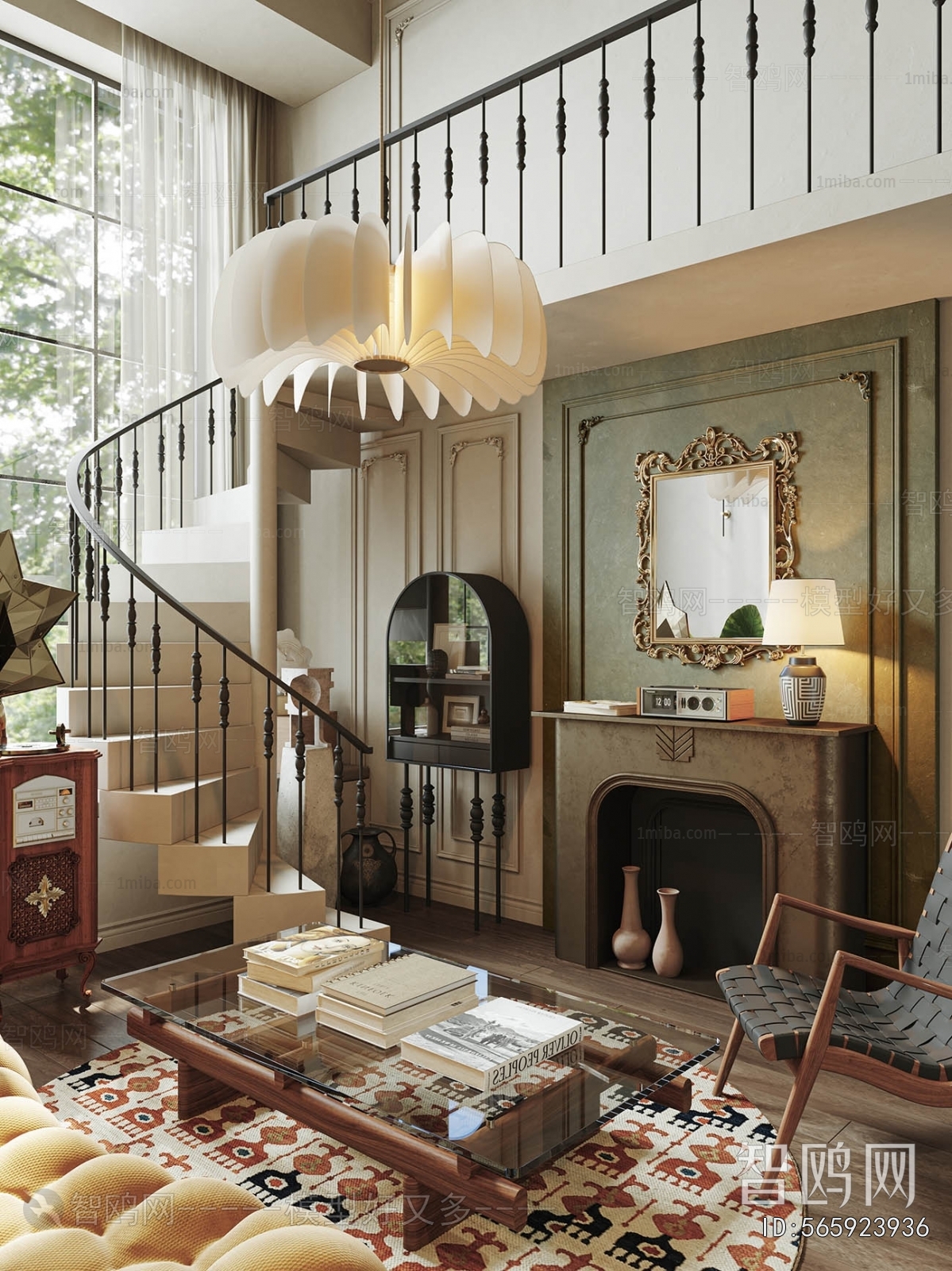 French Style A Living Room