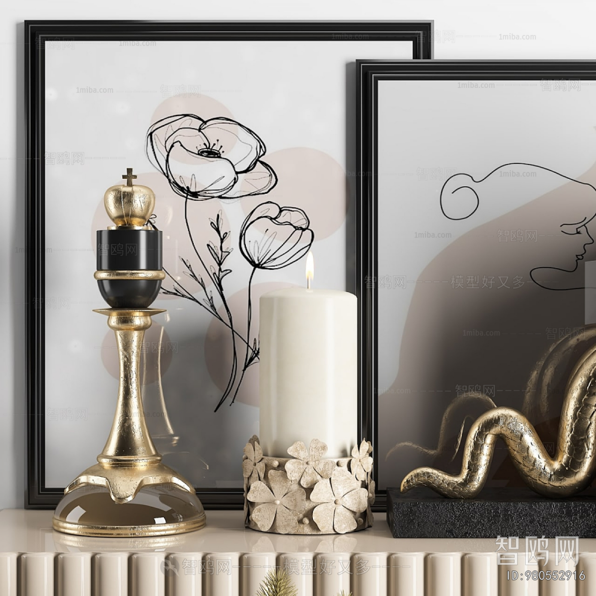 Modern Decorative Set
