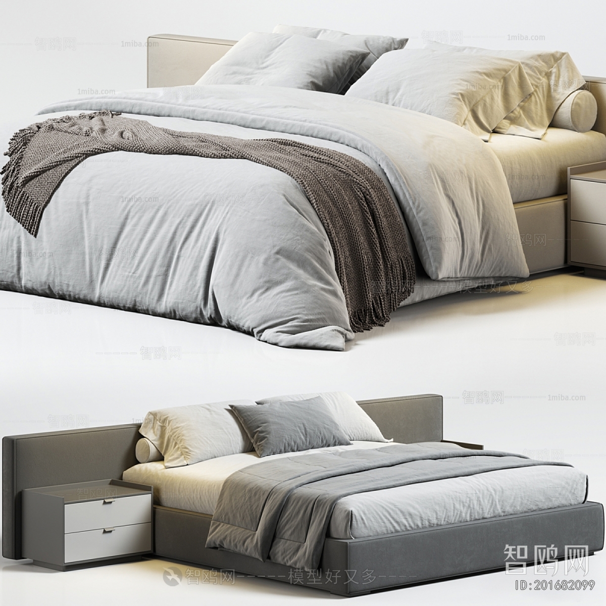 Modern Double Bed