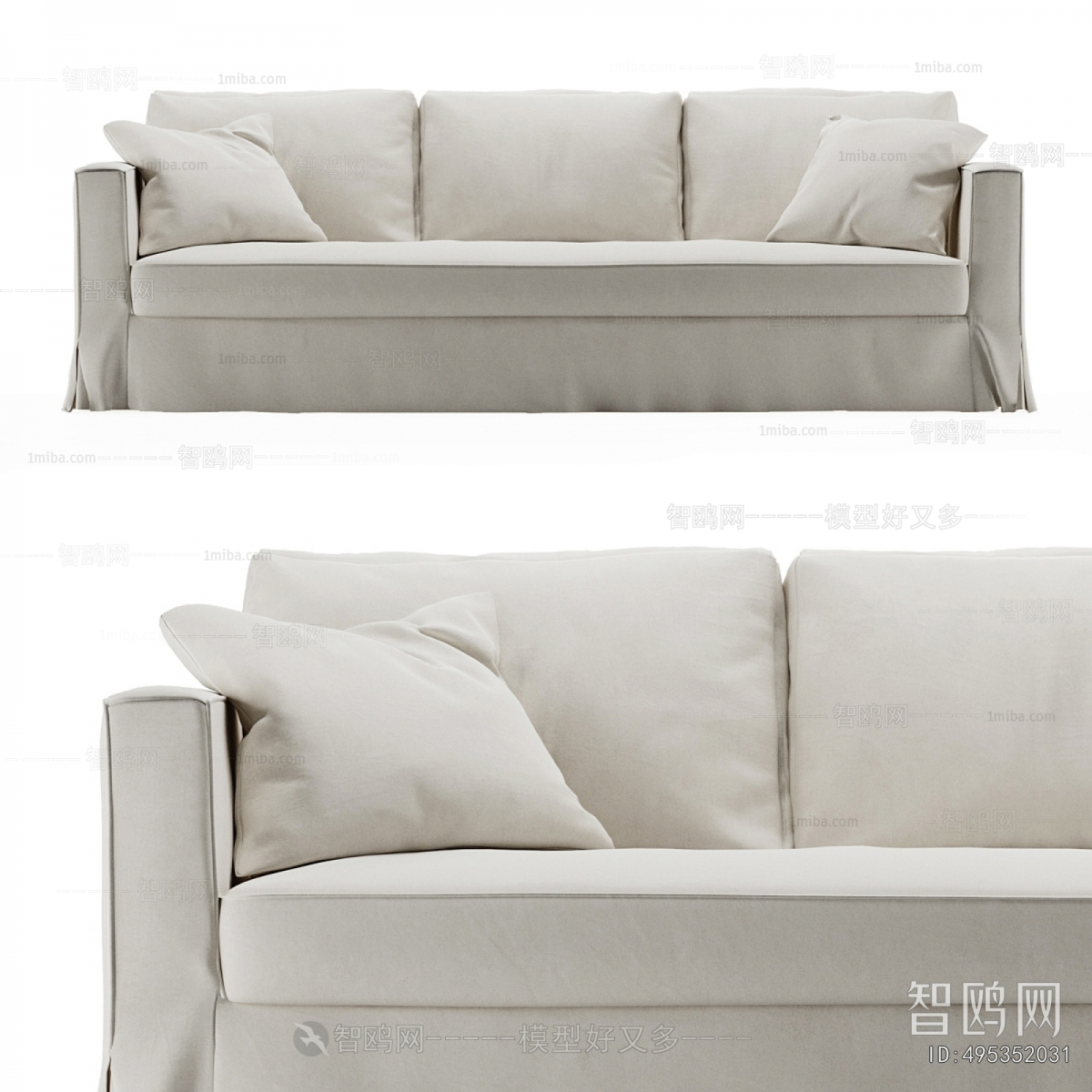 Modern Three-seat Sofa