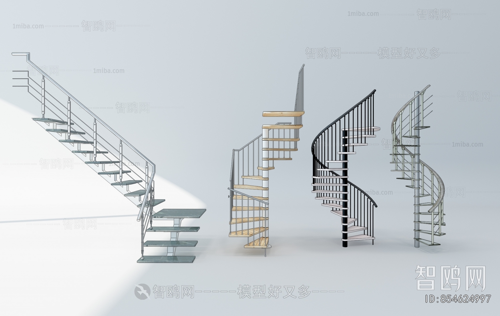 Modern Rotating Staircase