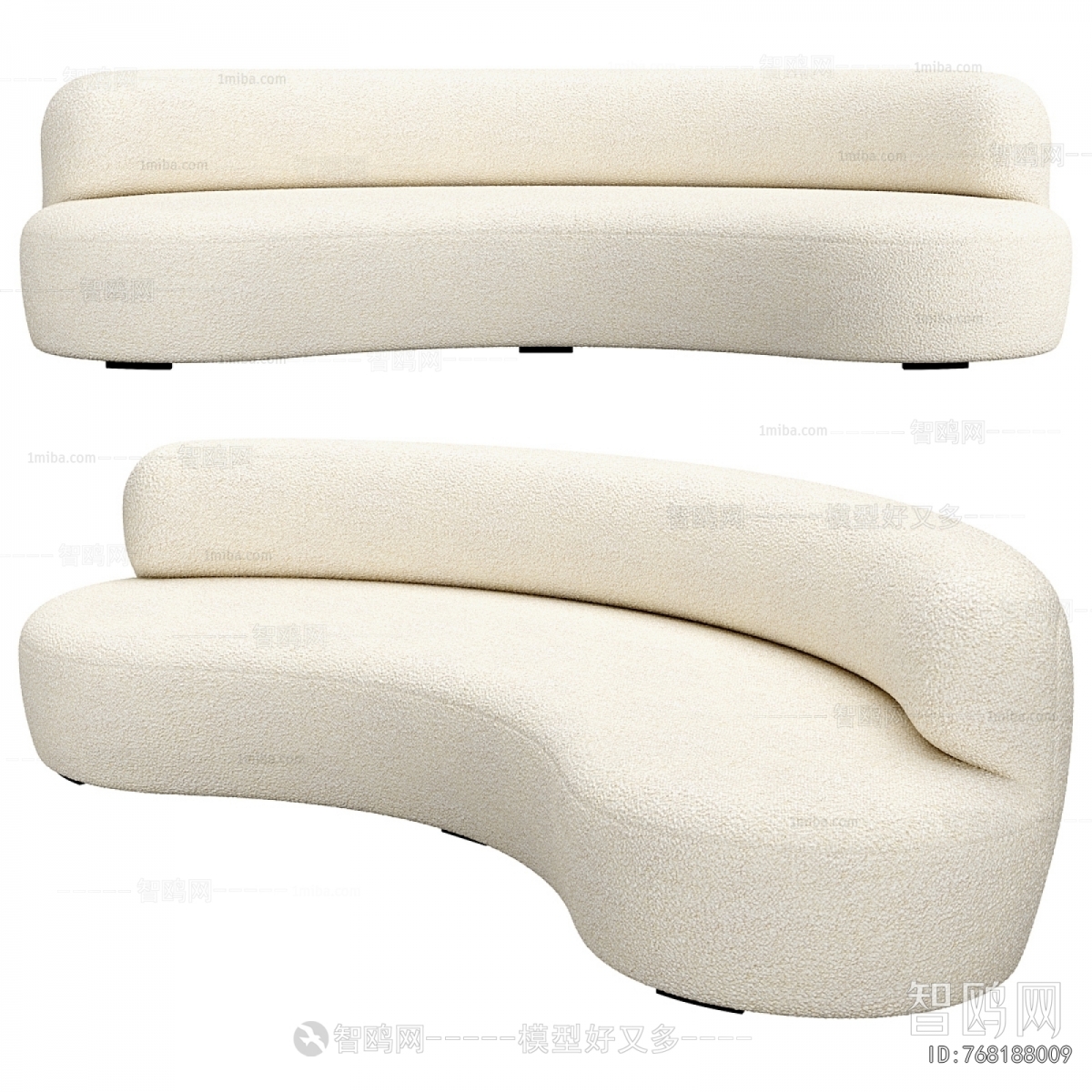 Modern Curved Sofa
