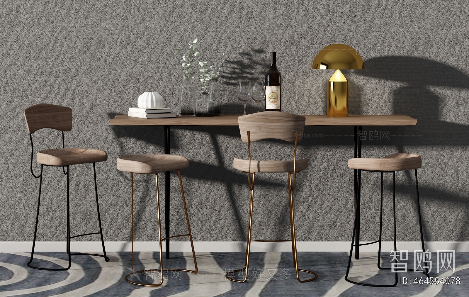 Nordic Style Counter Bar