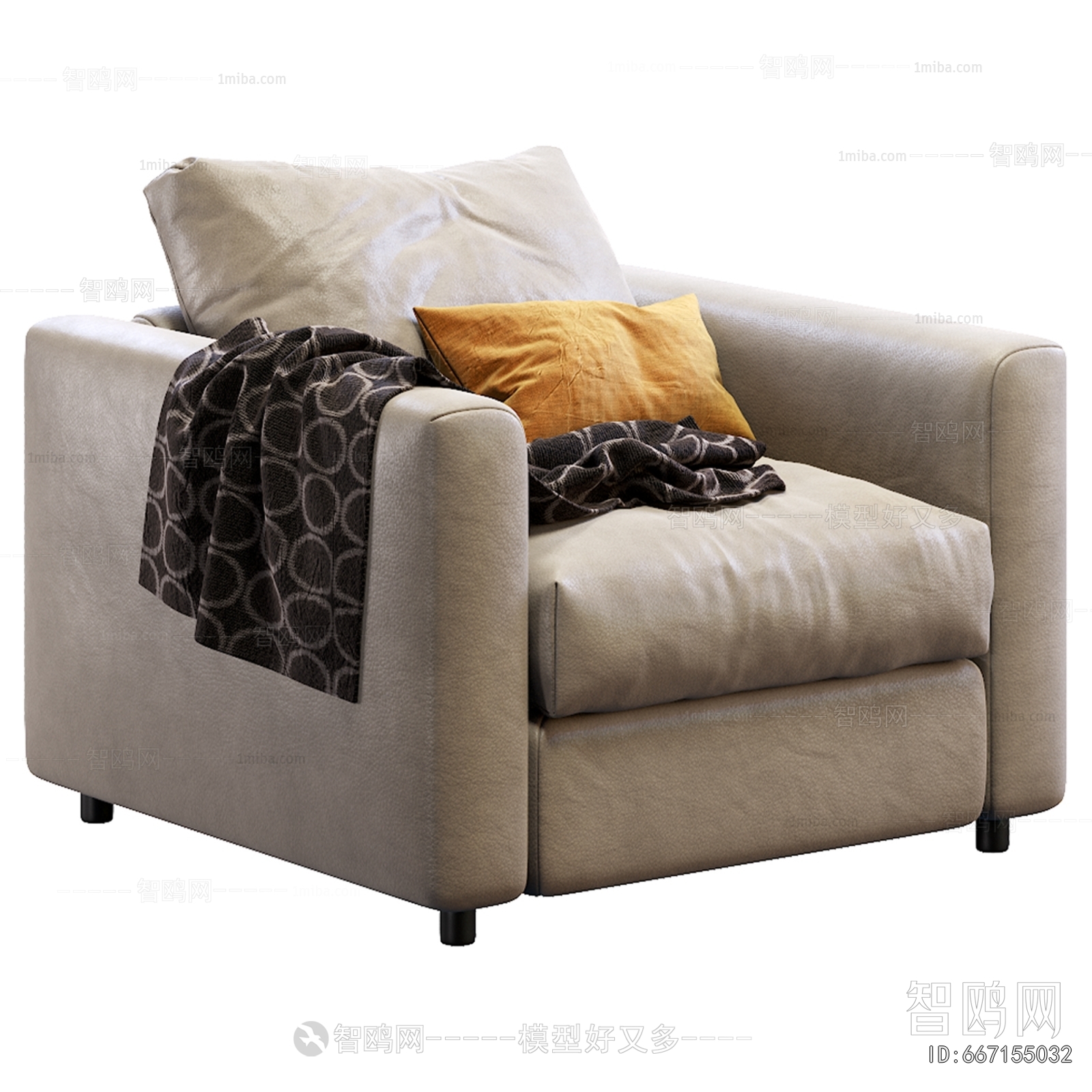 Modern Single Sofa