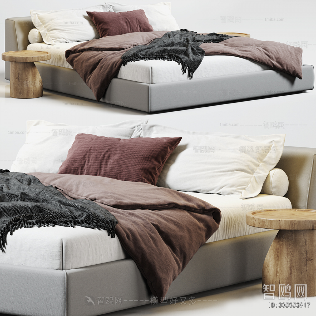 Modern Double Bed