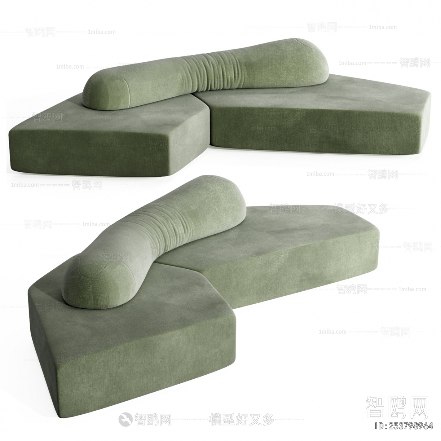 Modern Shaped Sofa