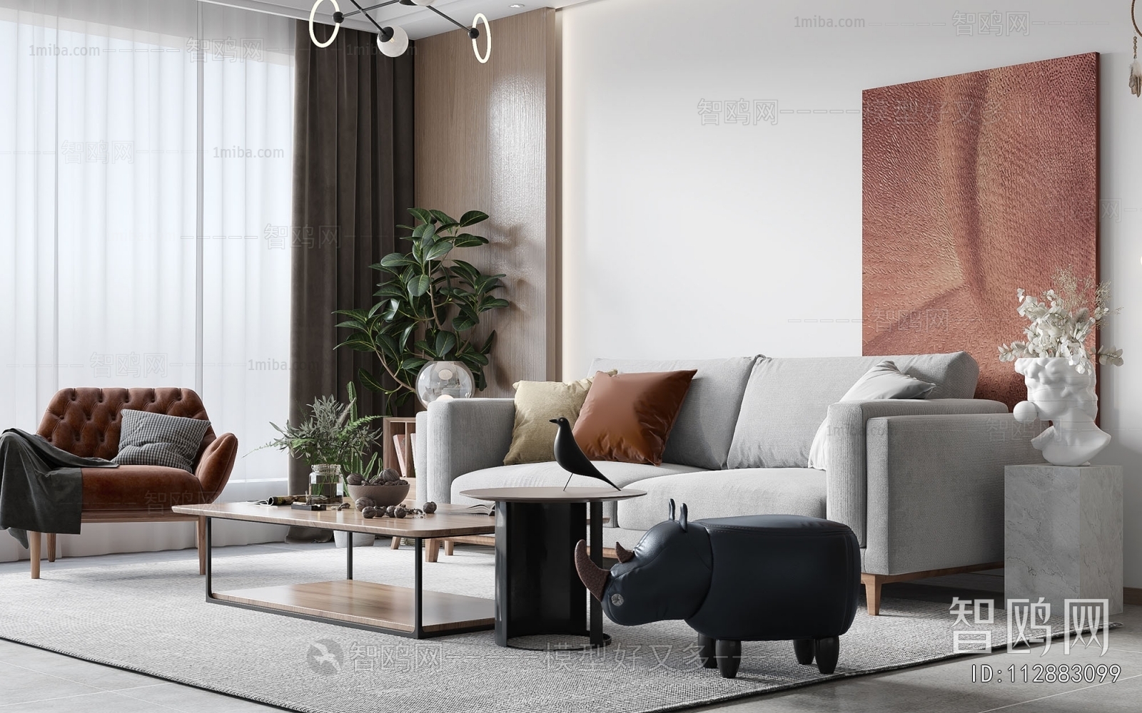 Nordic Style A Living Room