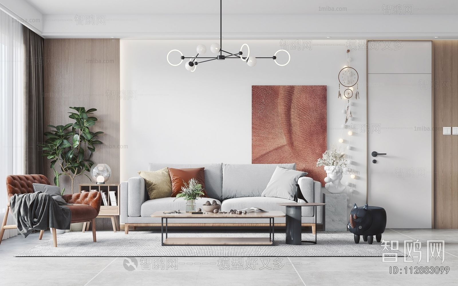 Nordic Style A Living Room