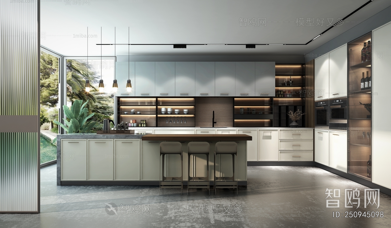 Modern Open Kitchen