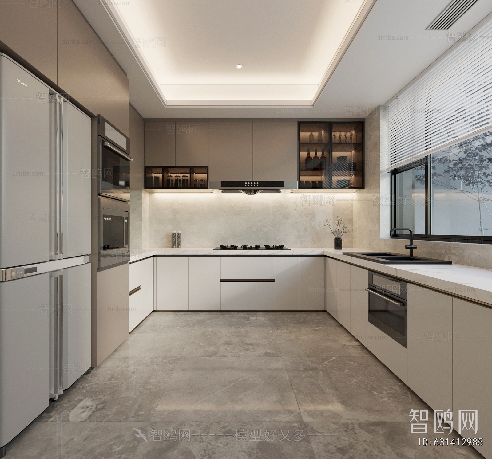 Modern The Kitchen
