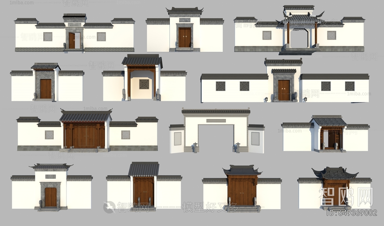 New Chinese Style Building Component