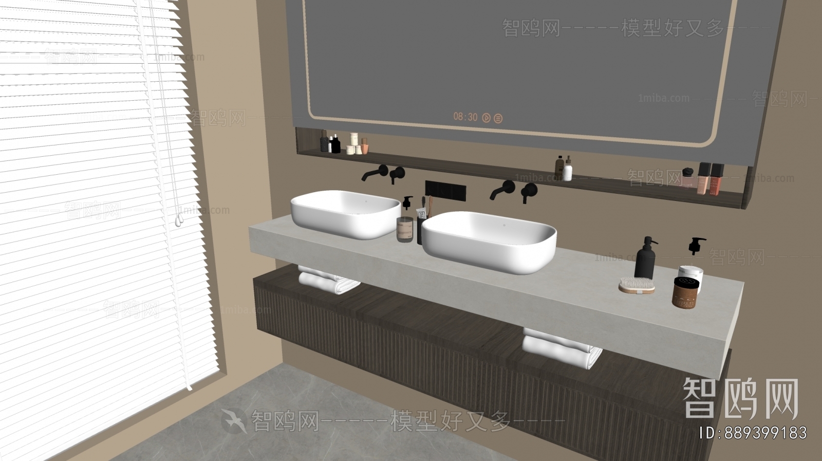 Modern Bathroom Cabinet