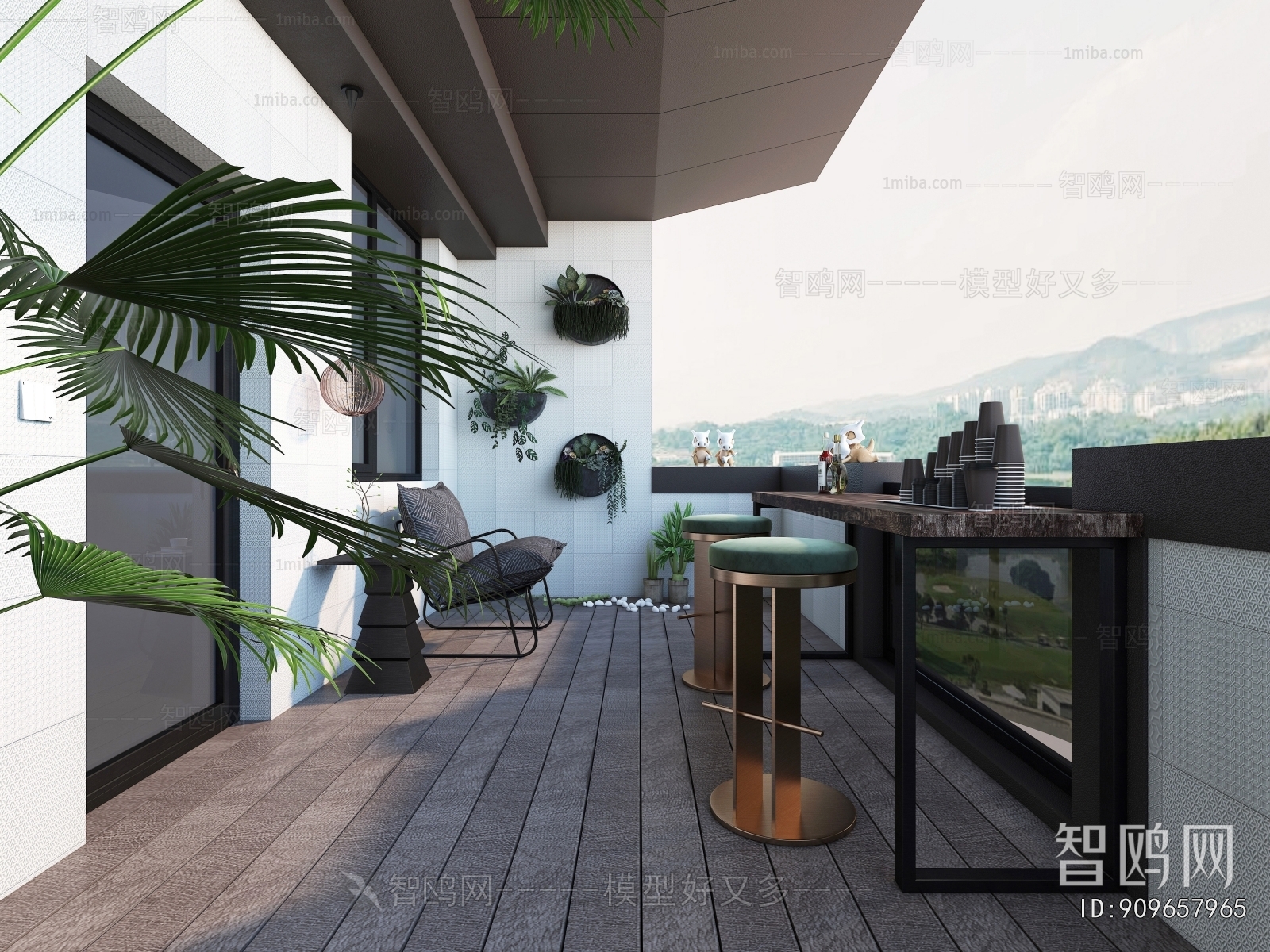 Modern Leisure Balcony