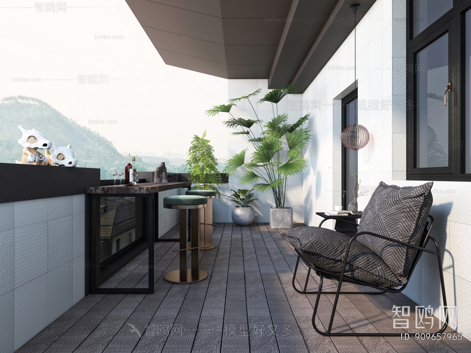 Modern Leisure Balcony