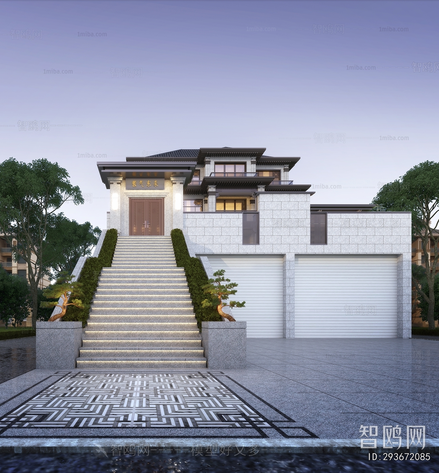 New Chinese Style Detached Villa