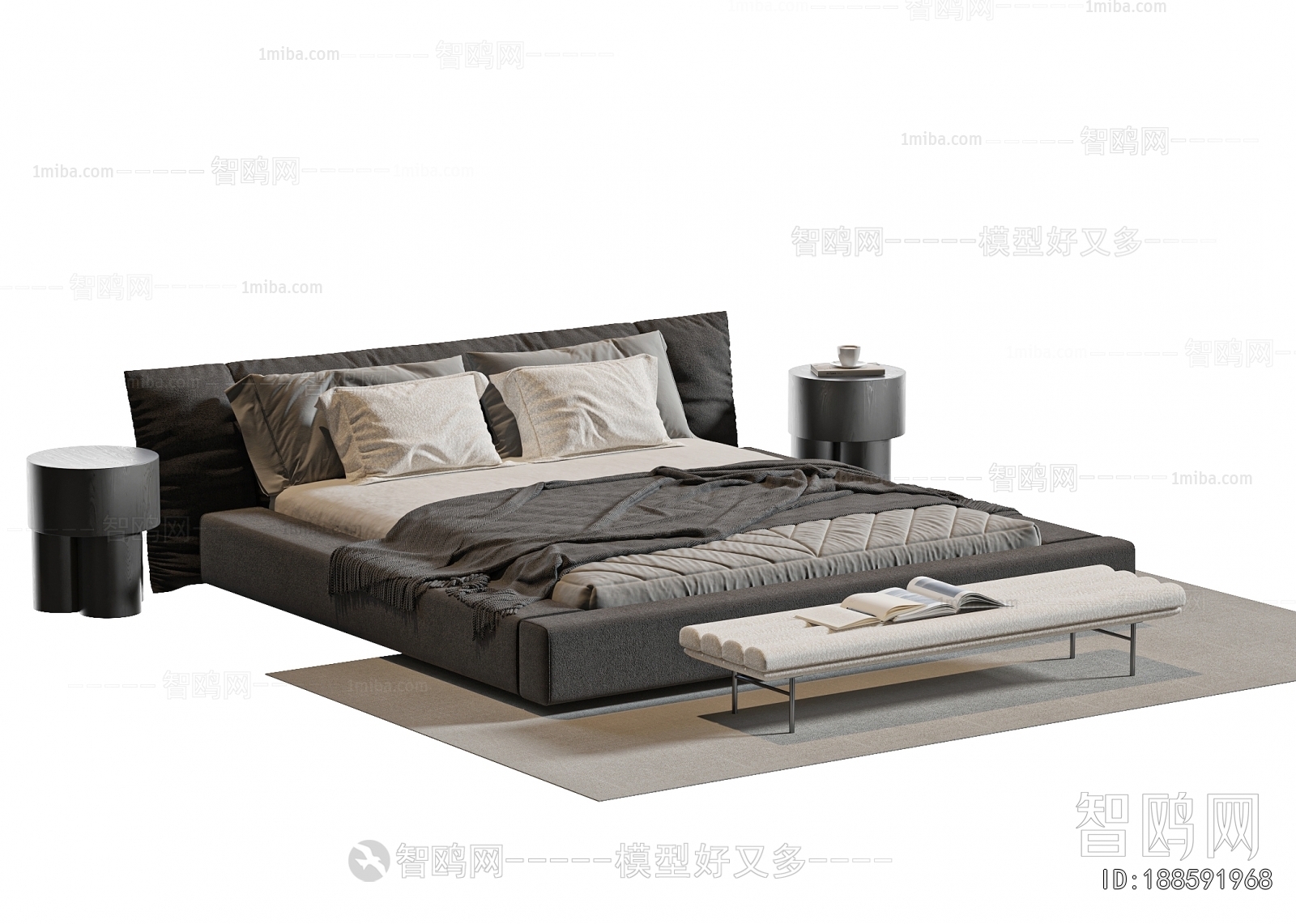 Modern Double Bed