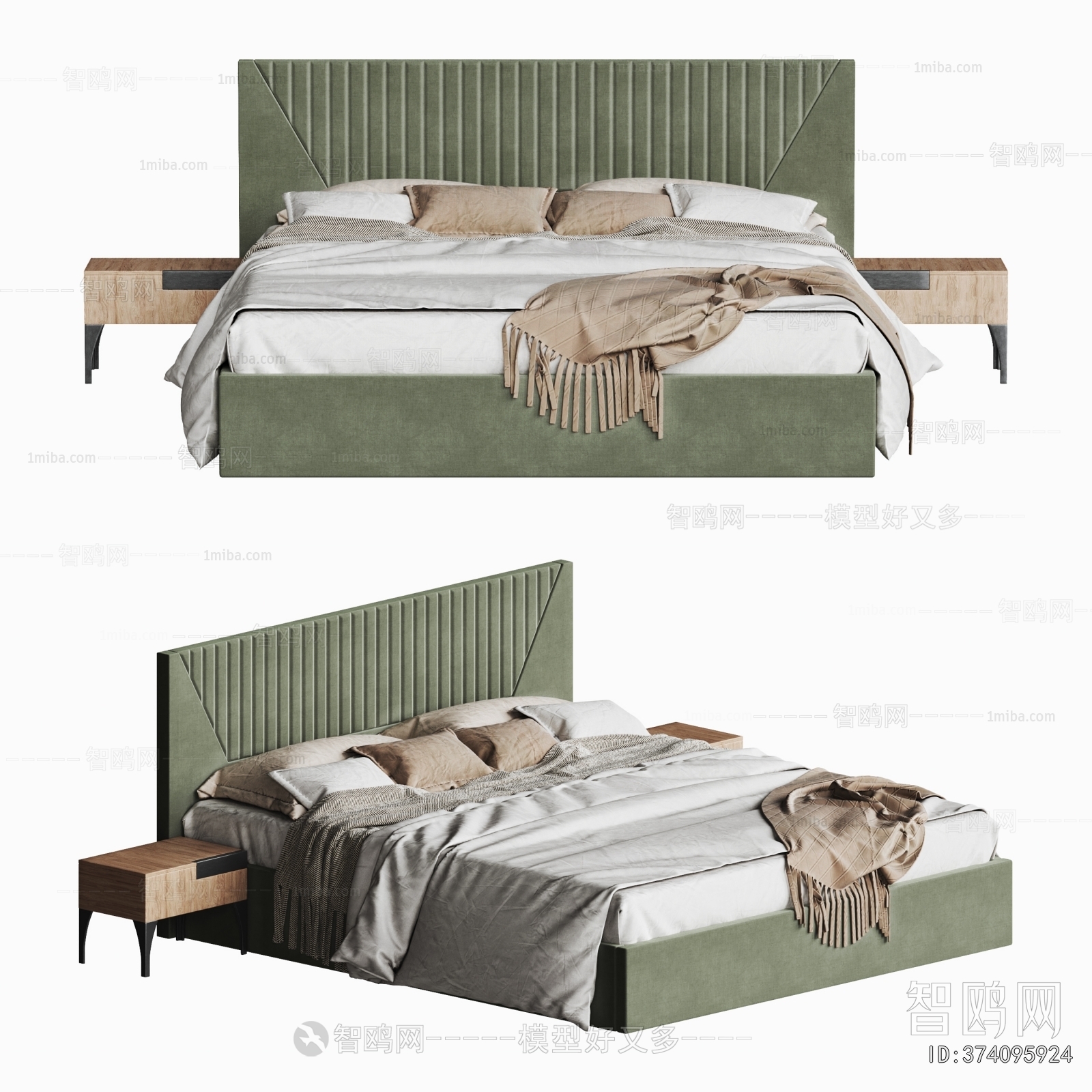 Modern Double Bed