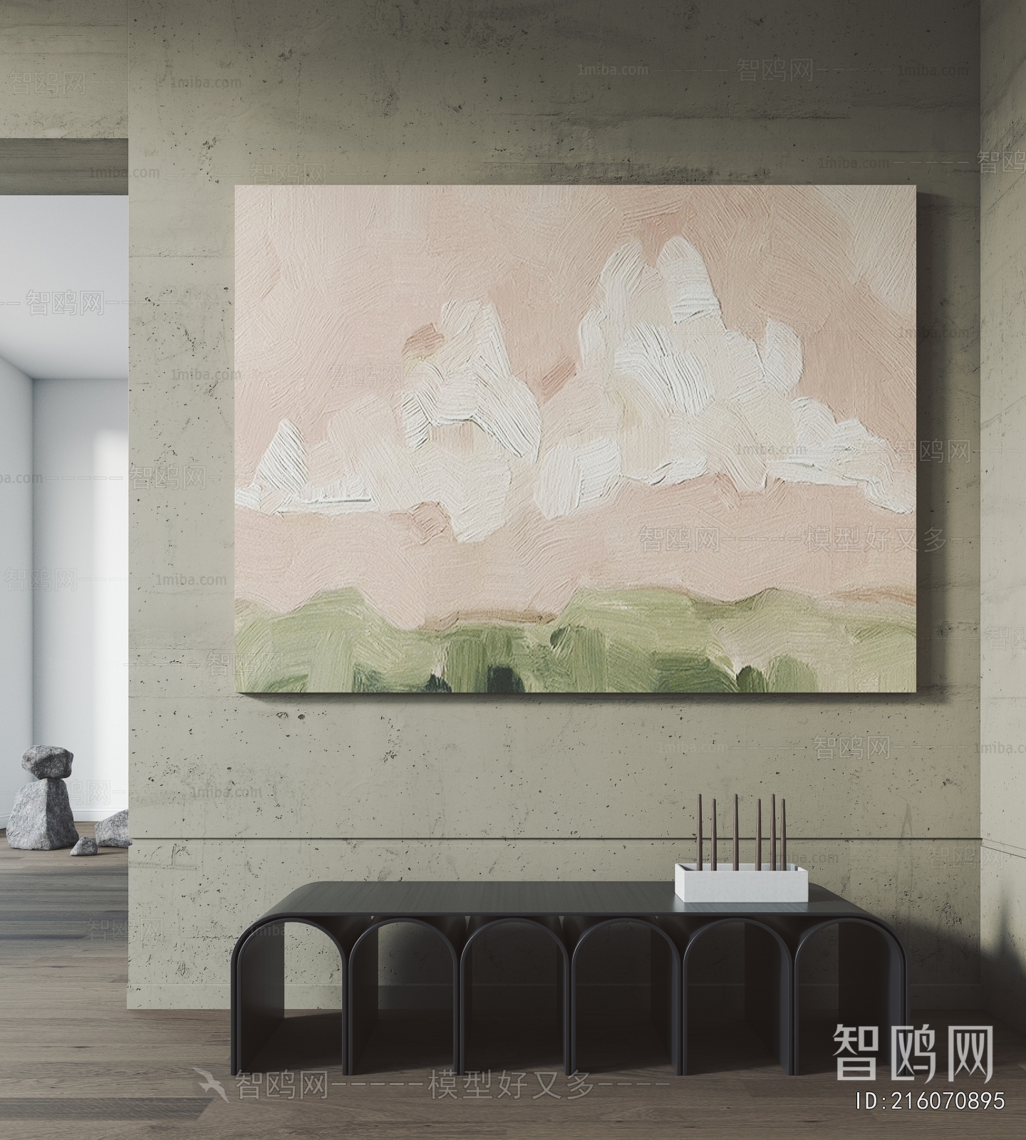 Wabi-sabi Style Painting