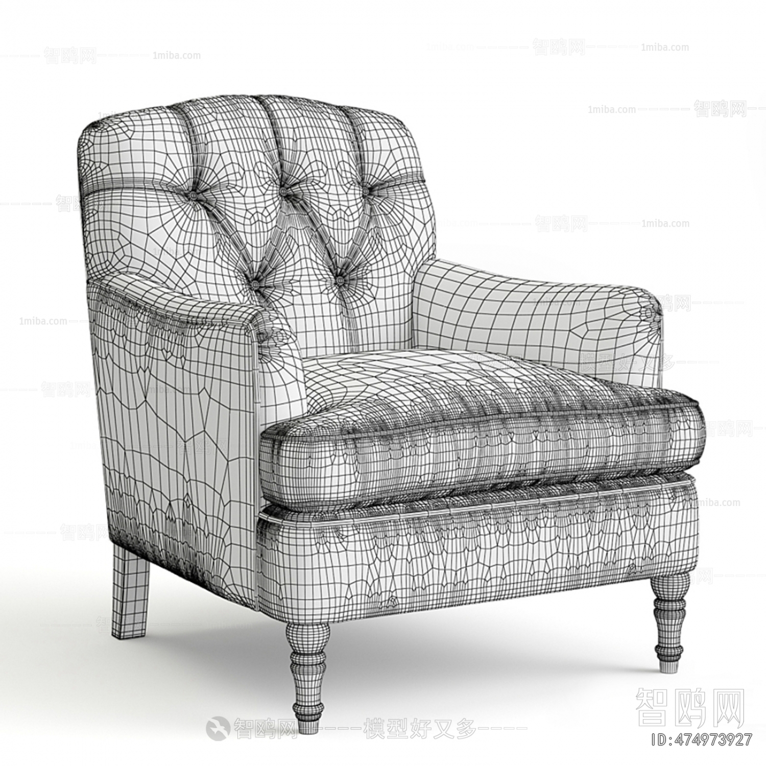 American Style Single Sofa