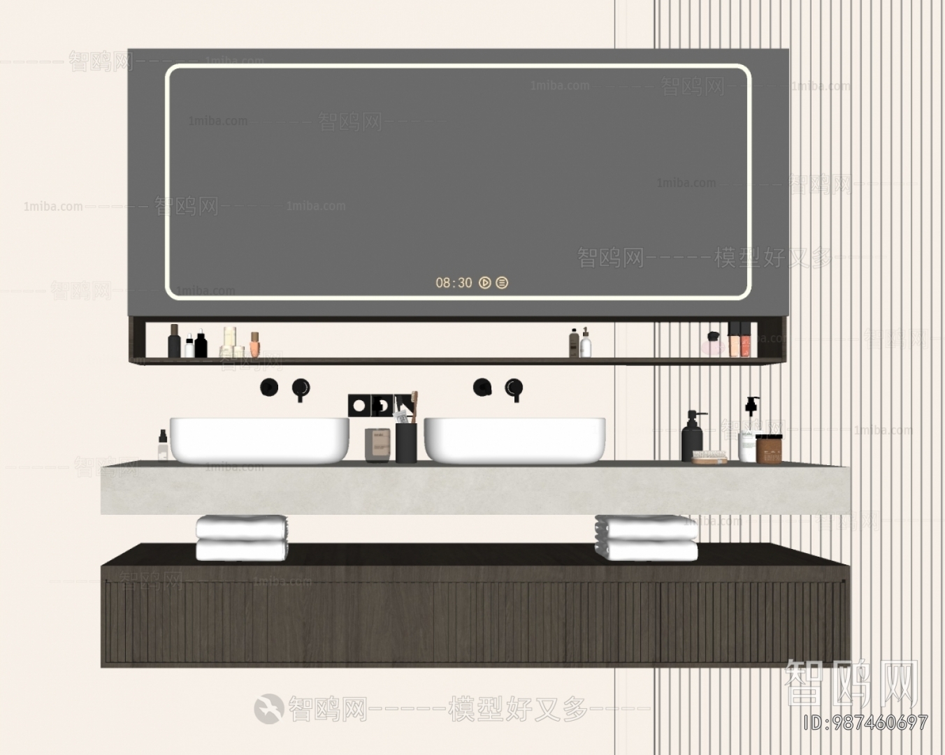 Modern Bathroom Cabinet