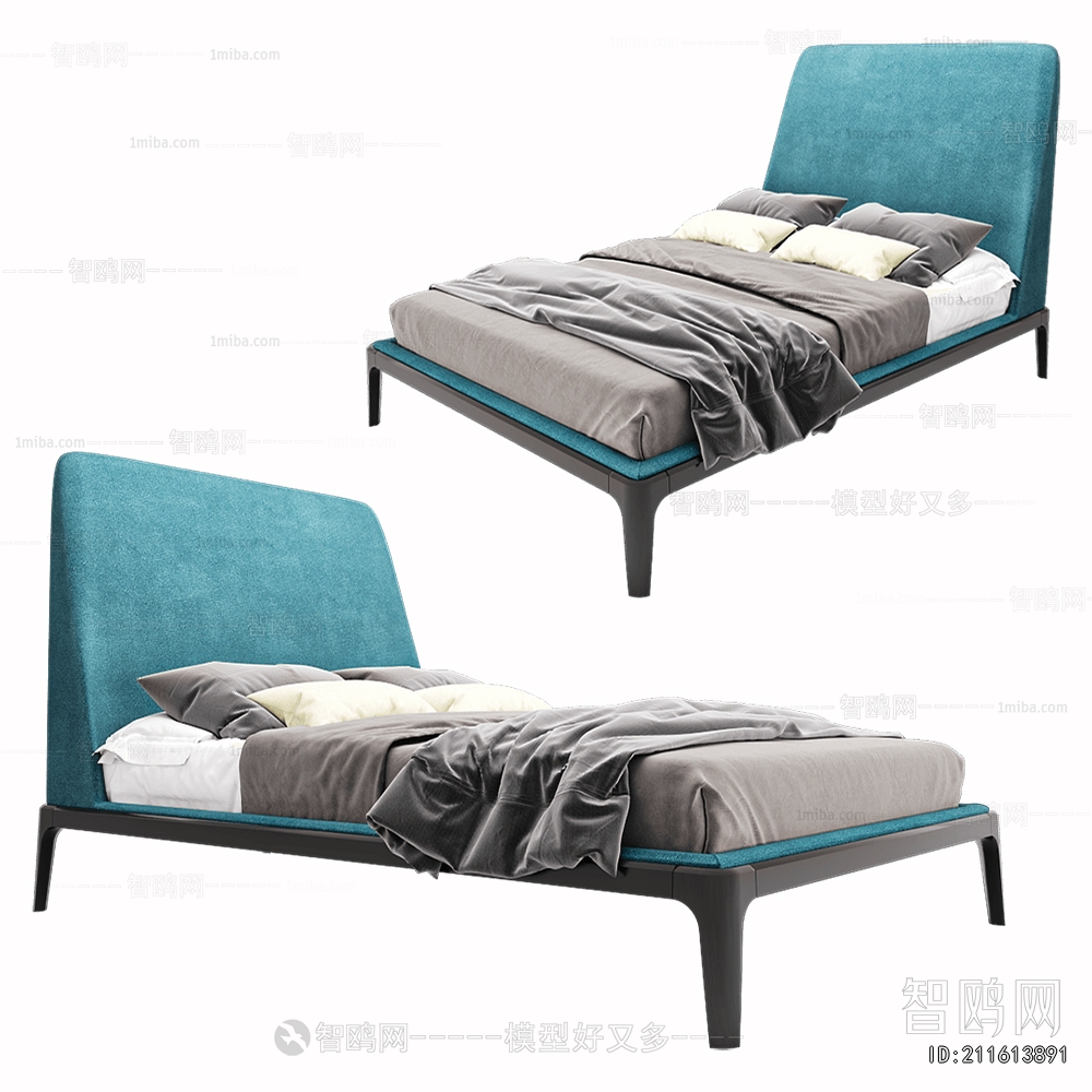 Modern Double Bed