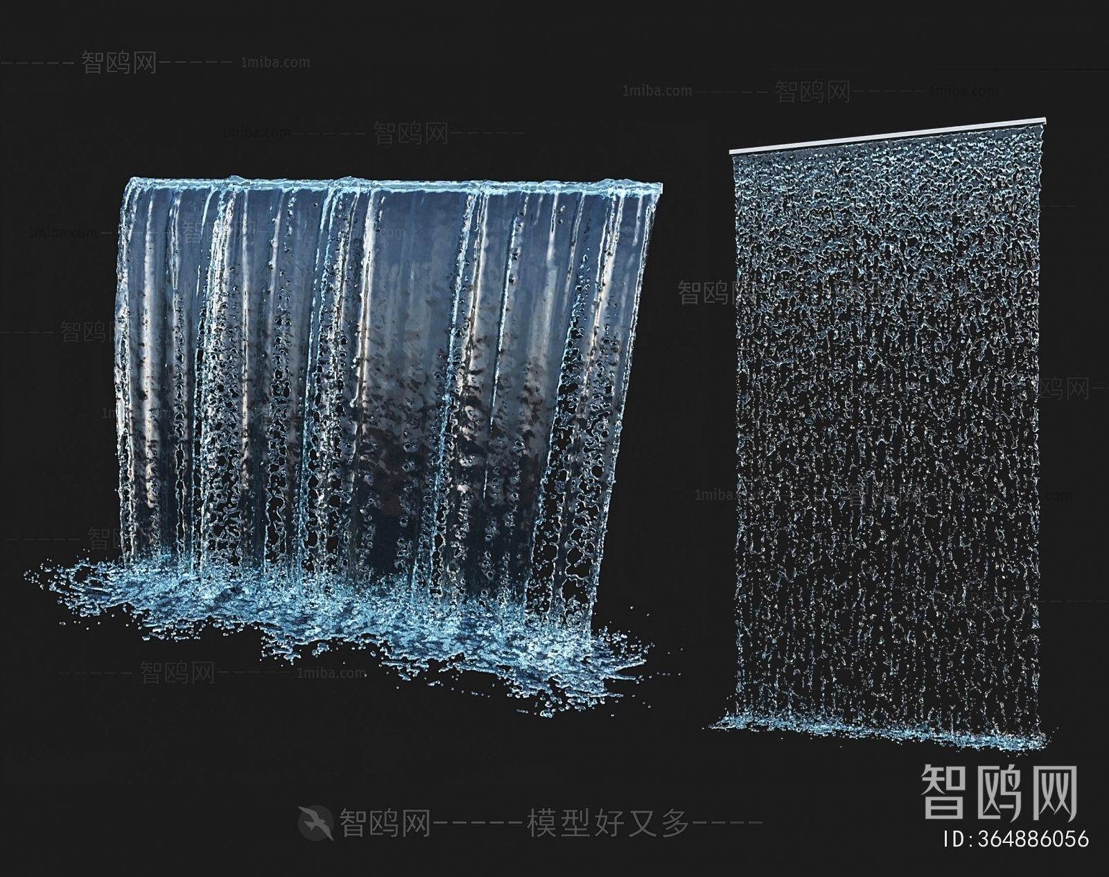 Modern Rockery Waterscape