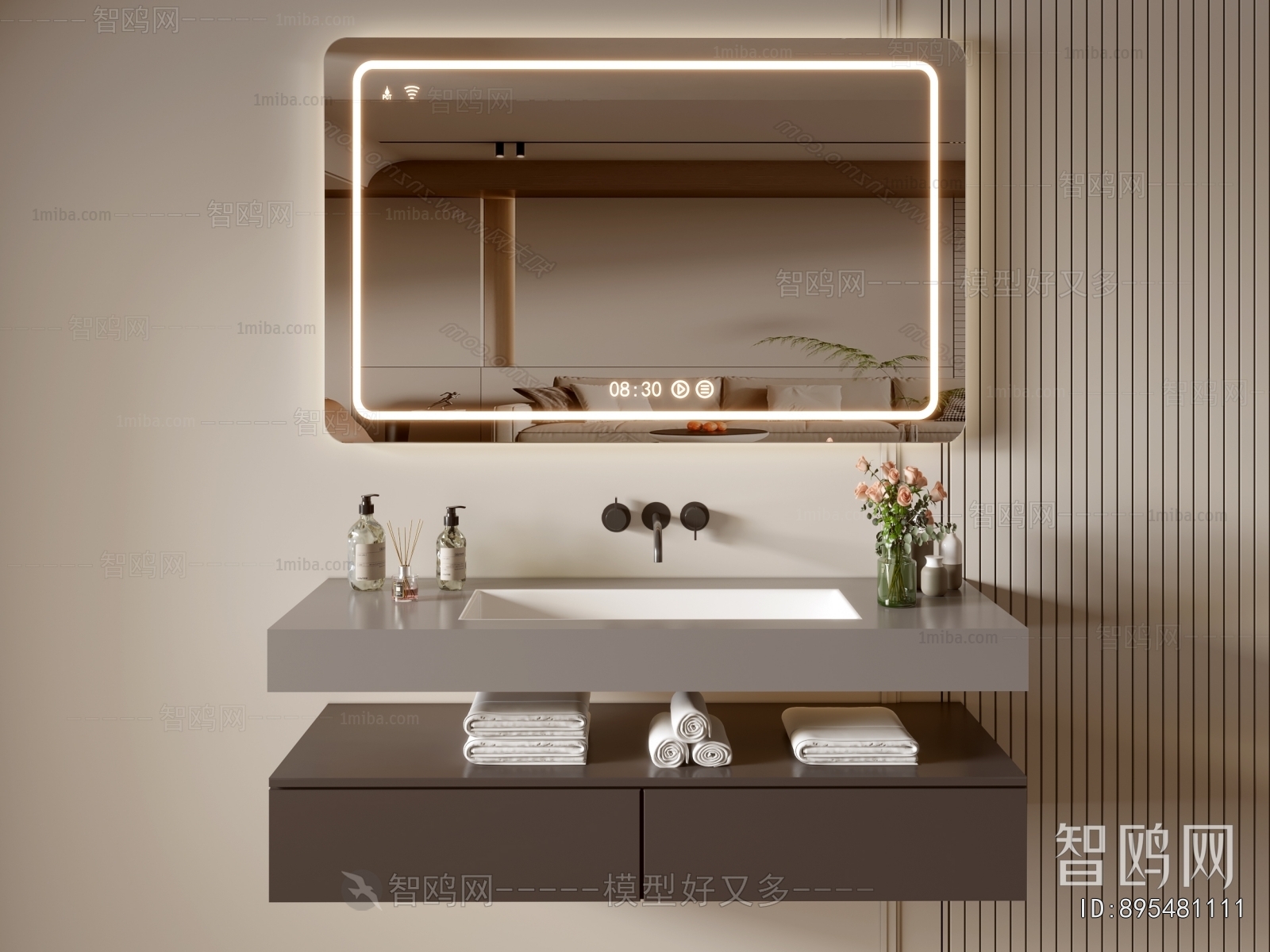 Modern Bathroom Cabinet