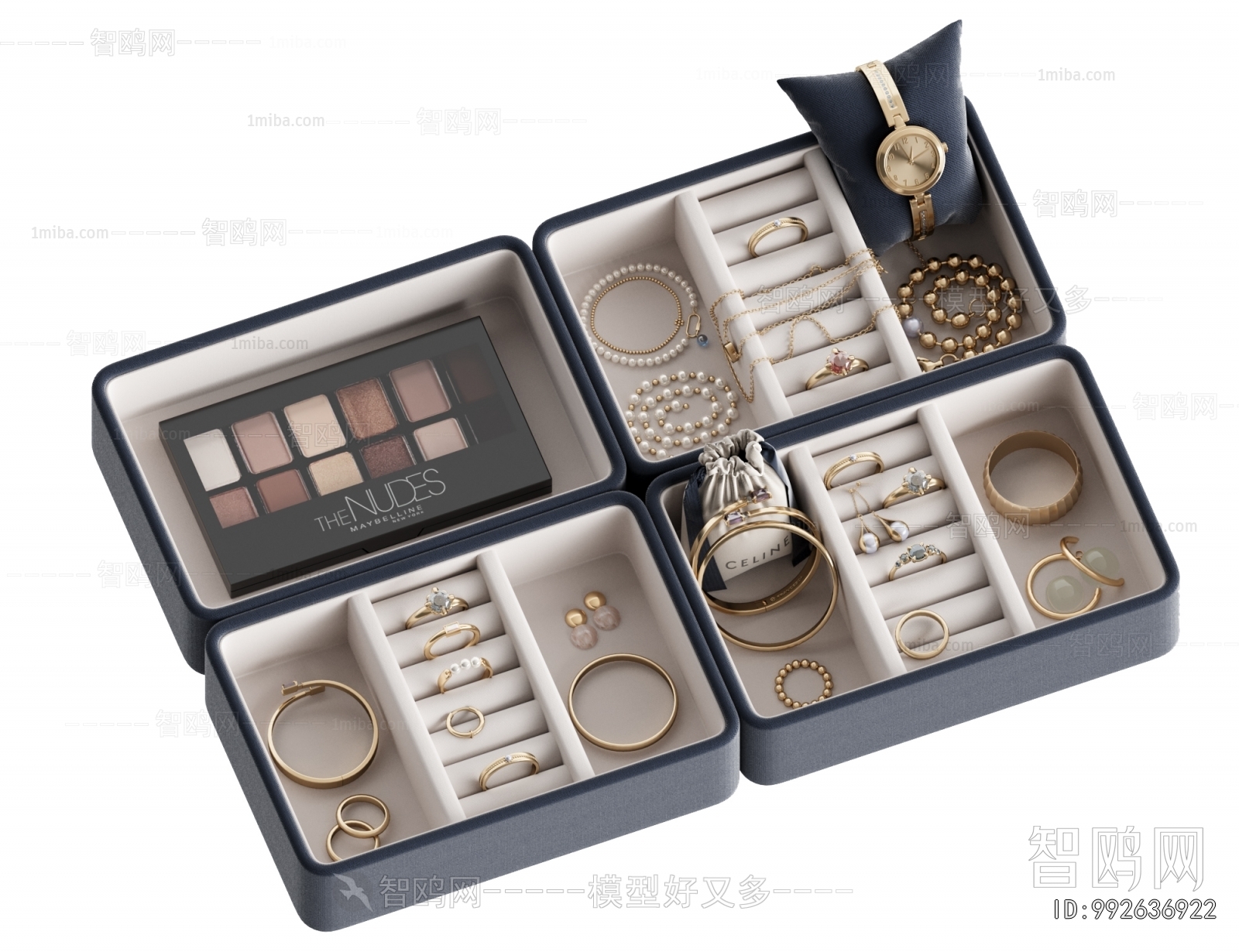 现代首饰组合