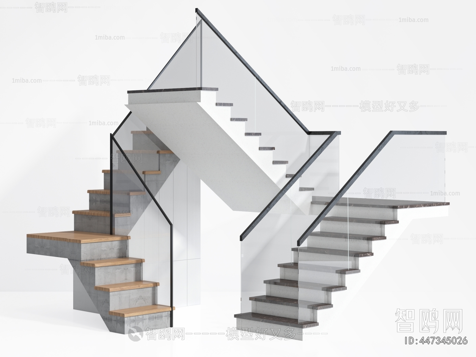 Industrial Style Staircase