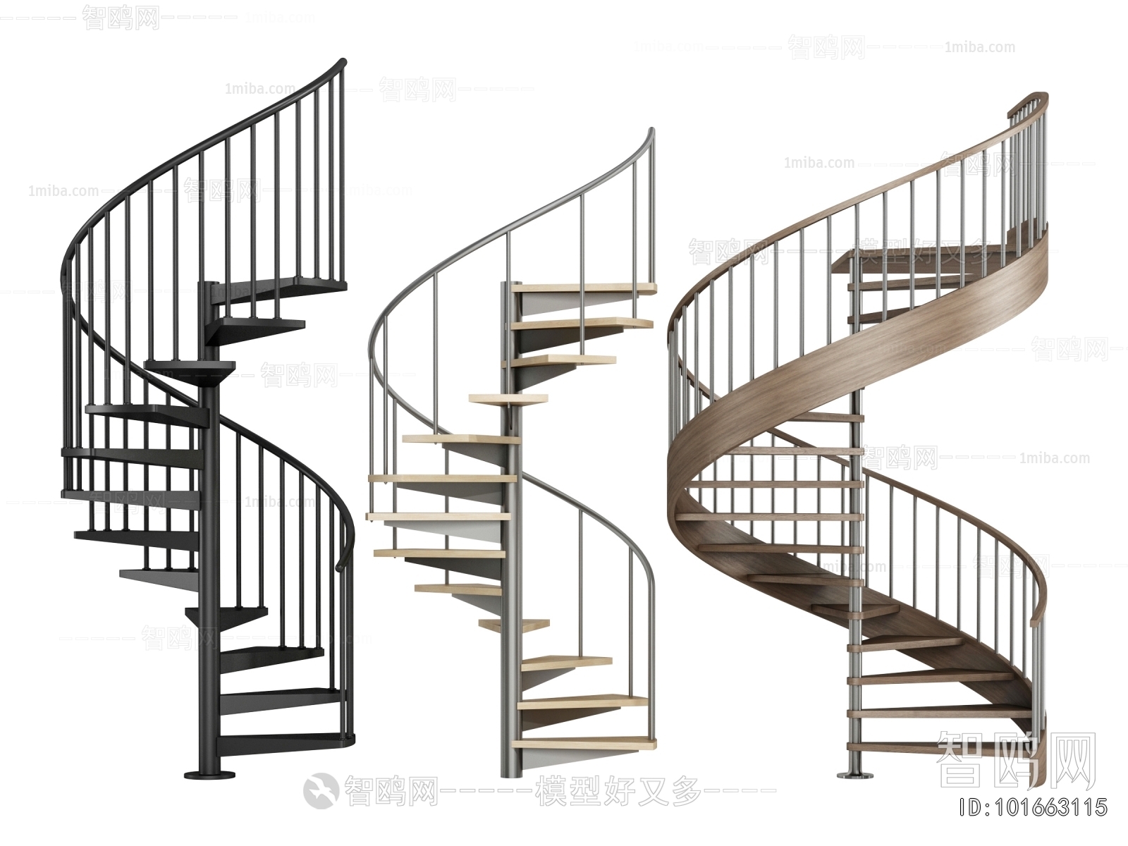 Modern Rotating Staircase