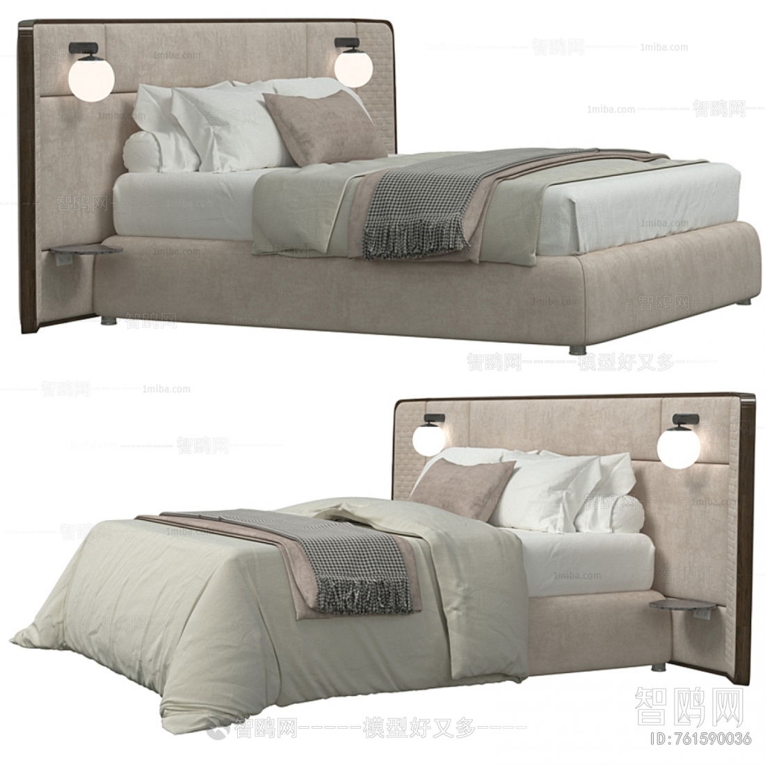 Modern Double Bed