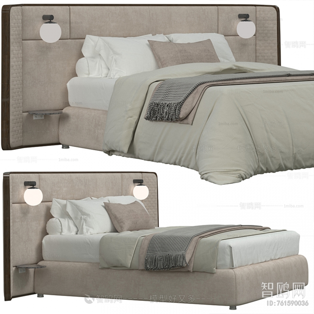 Modern Double Bed