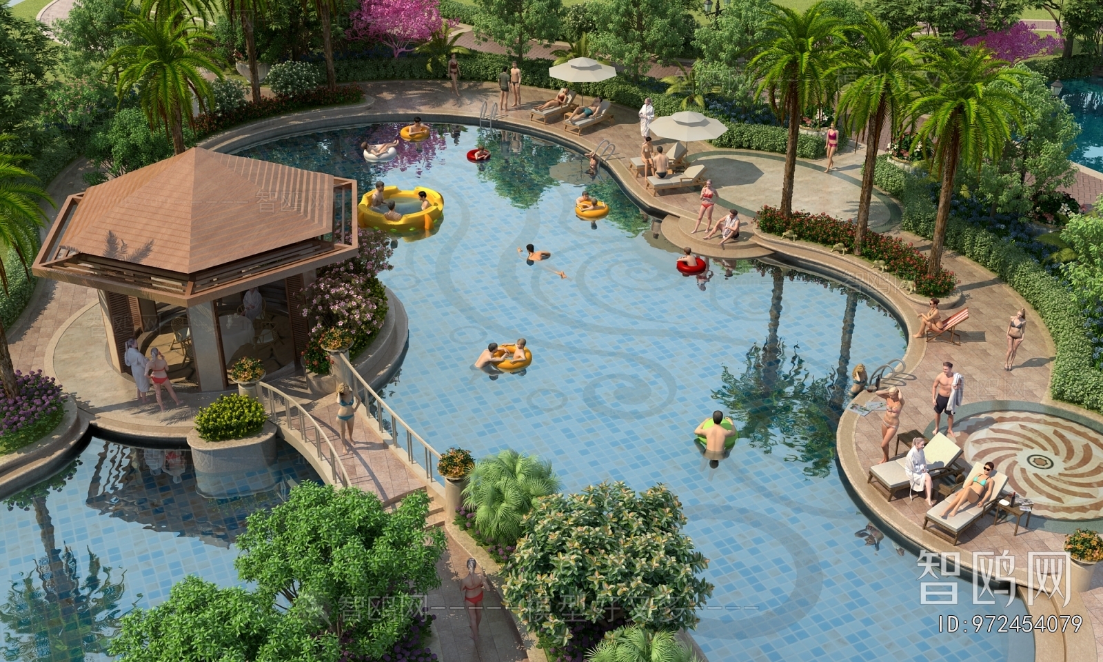 Modern Park Landscape