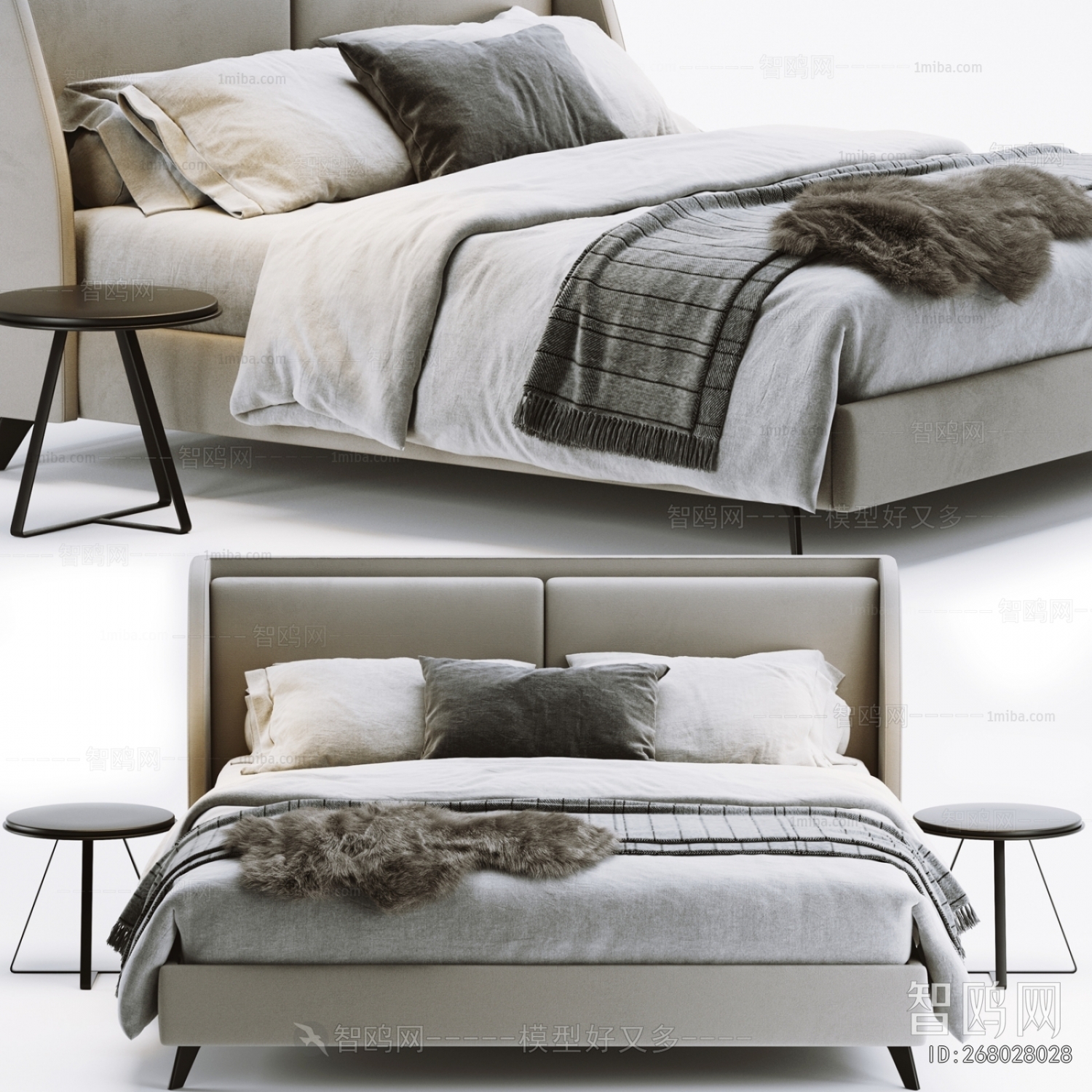 Modern Double Bed