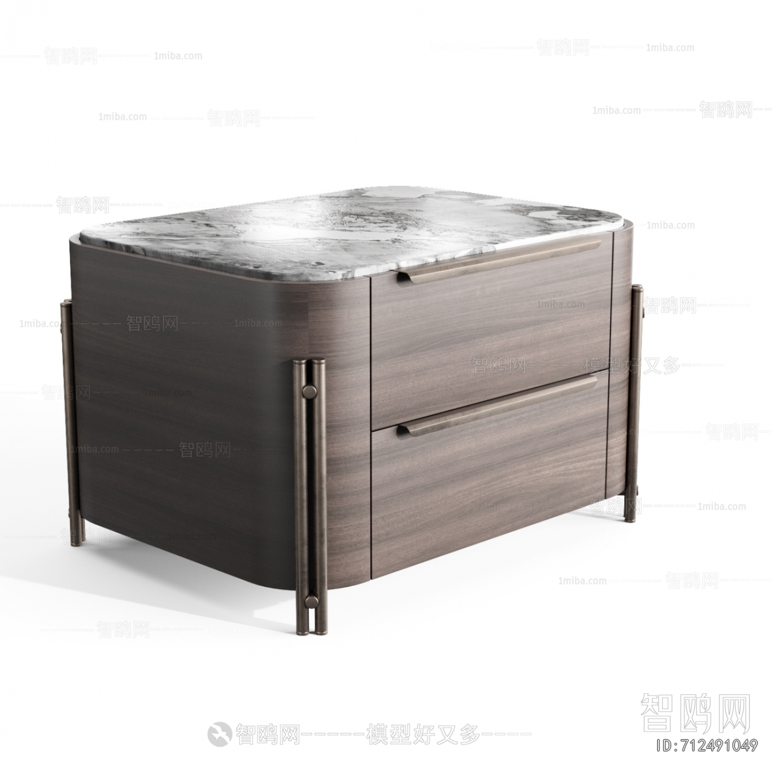 Modern Bedside Cupboard