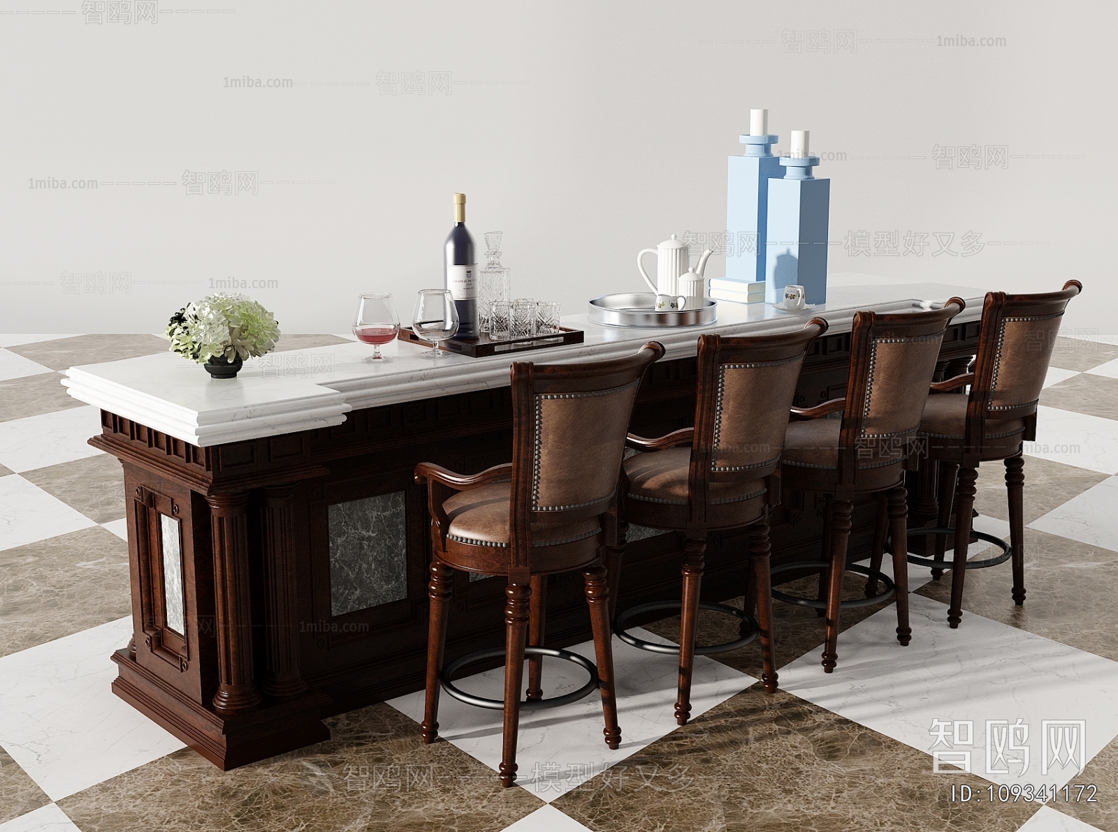 European Style Counter Bar