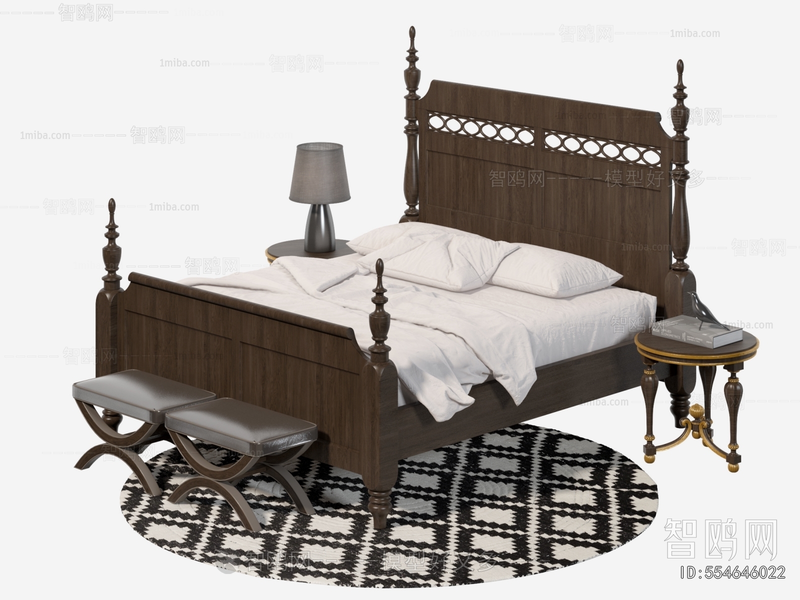 American Style Double Bed