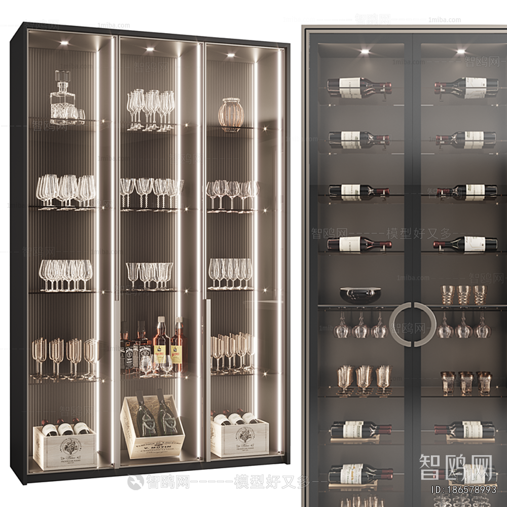 Modern Wine Cabinet